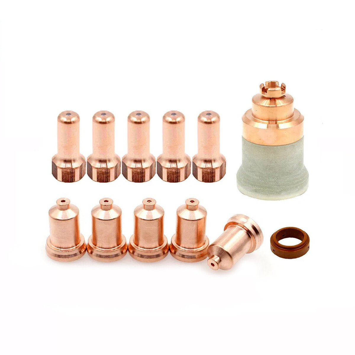 13pcs Plasma Parts ElectrodeTip Kit 0.051″ for Everlast PT-80 IPT-80 PTM80 Torch