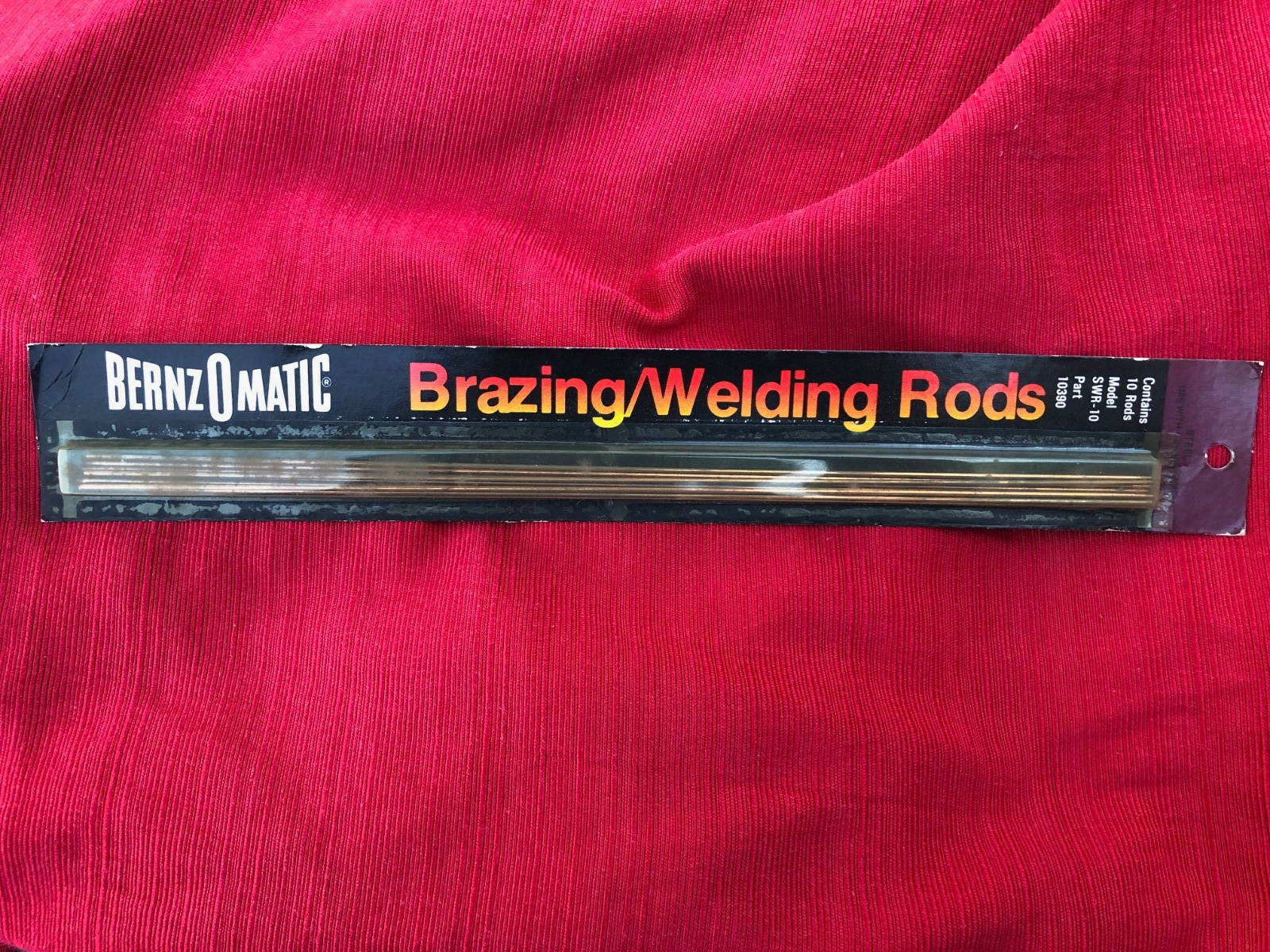 BernzOMatic Brazing/Welding Rods, SWR-10, 1 Pack of 6 (NEW)