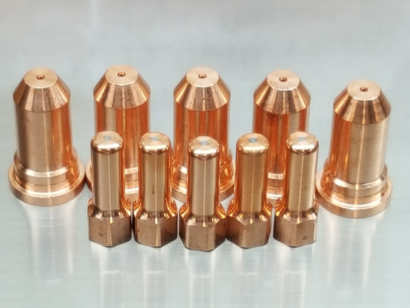 10 x 40A – PT80 Nozzles + Plasma Torch Electrodes 51311.09 IPT-80 iPT80 *US SHIP