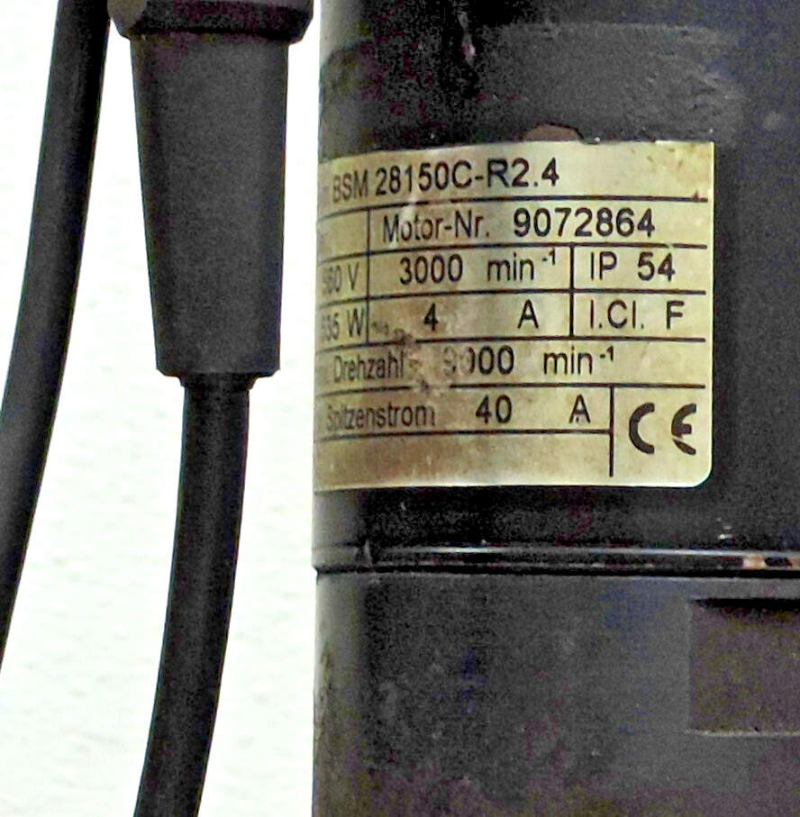 Emhart Tucker GmbH SRT 50S.00.33-4800 T210 035 w/ Motor BSM28150C-R2.4 9075864