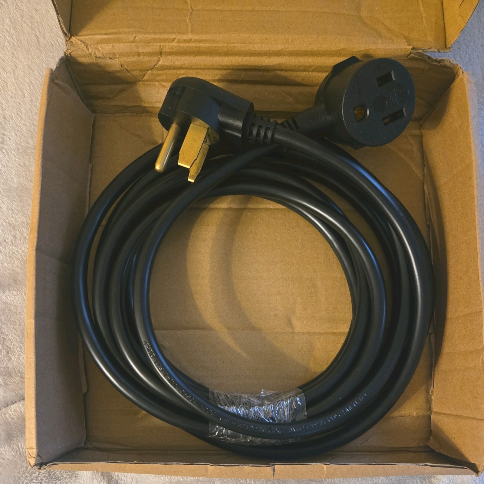 YESWELDER 20ft 220V Welder Extension Cord 10 AWG Heavy Duty for Welding Machines