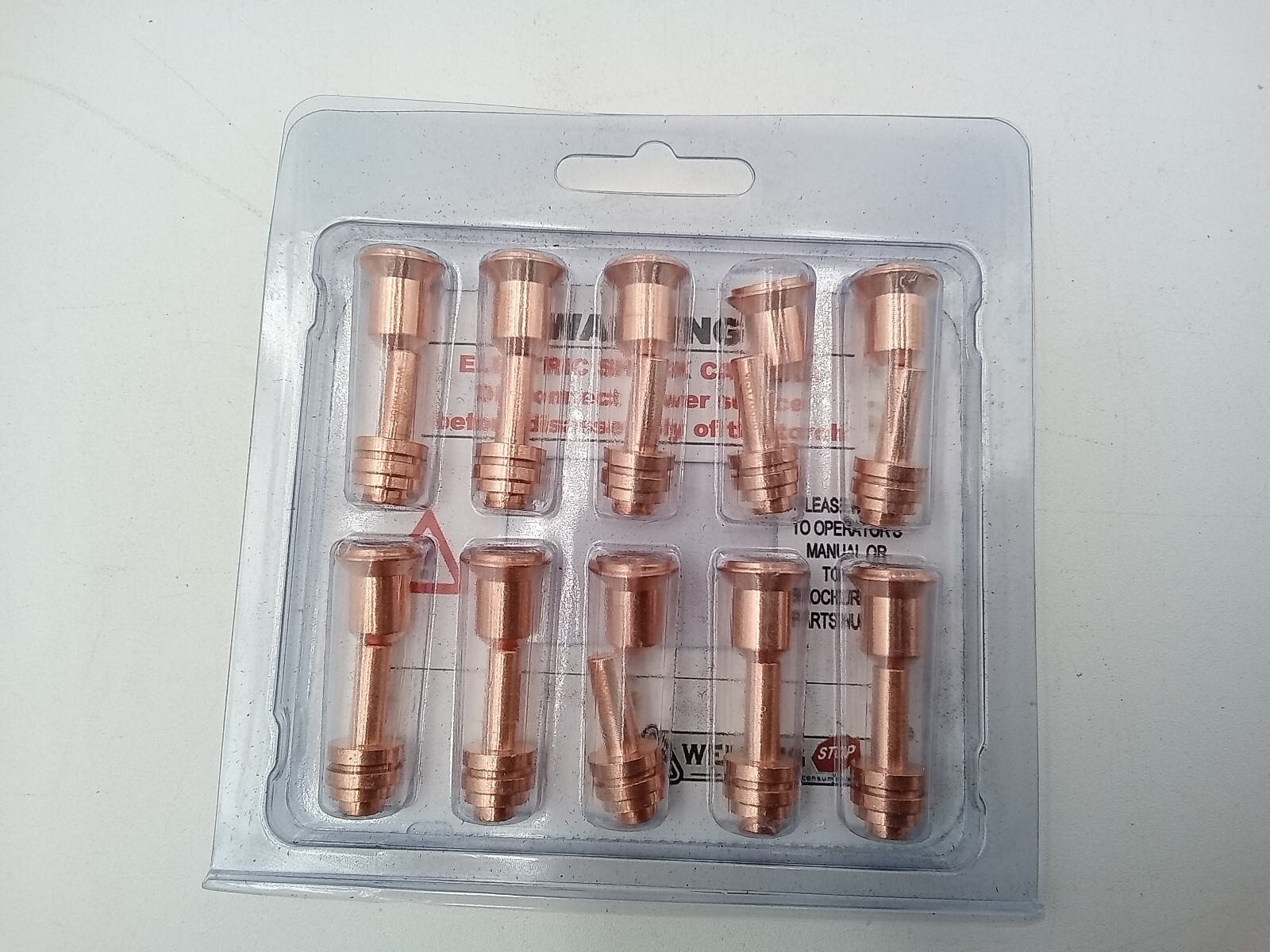 WeldingStop Electrode & Nozzle Kit for Miller Spectrum ICE-25C/27C 10 Count Each