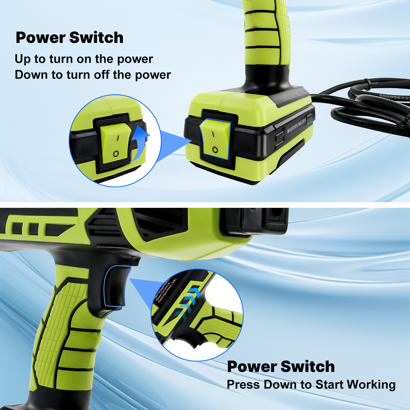 Handheld 110V ARC Welding Machine Portable Stick Welder 4600W with IGBT Inverter