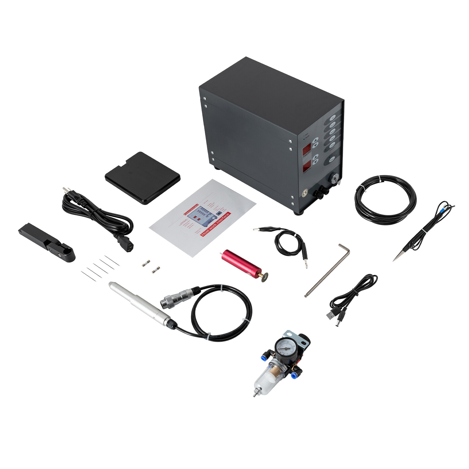 Jewelry Laser Welder Workbench Automatic Pulse Argon CNC Spot Welding Machine