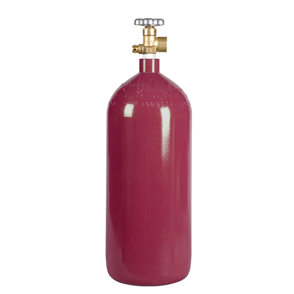 New 40 Cu Ft Steel Nitrogen Cylinder Tank CGA580 Valve Industrial Welding