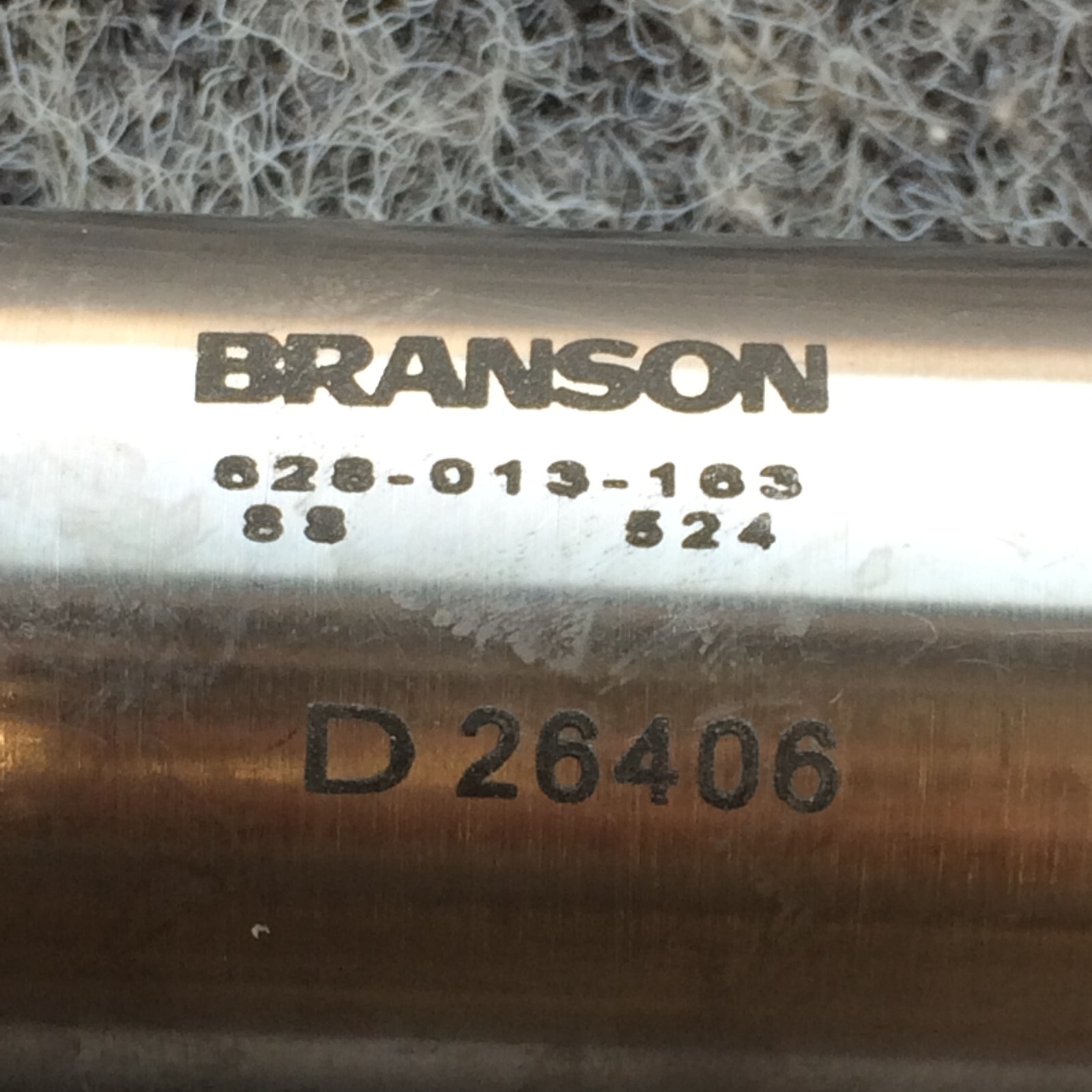 Branson Ultrasonic Welding Horn 628-013-163 D26406