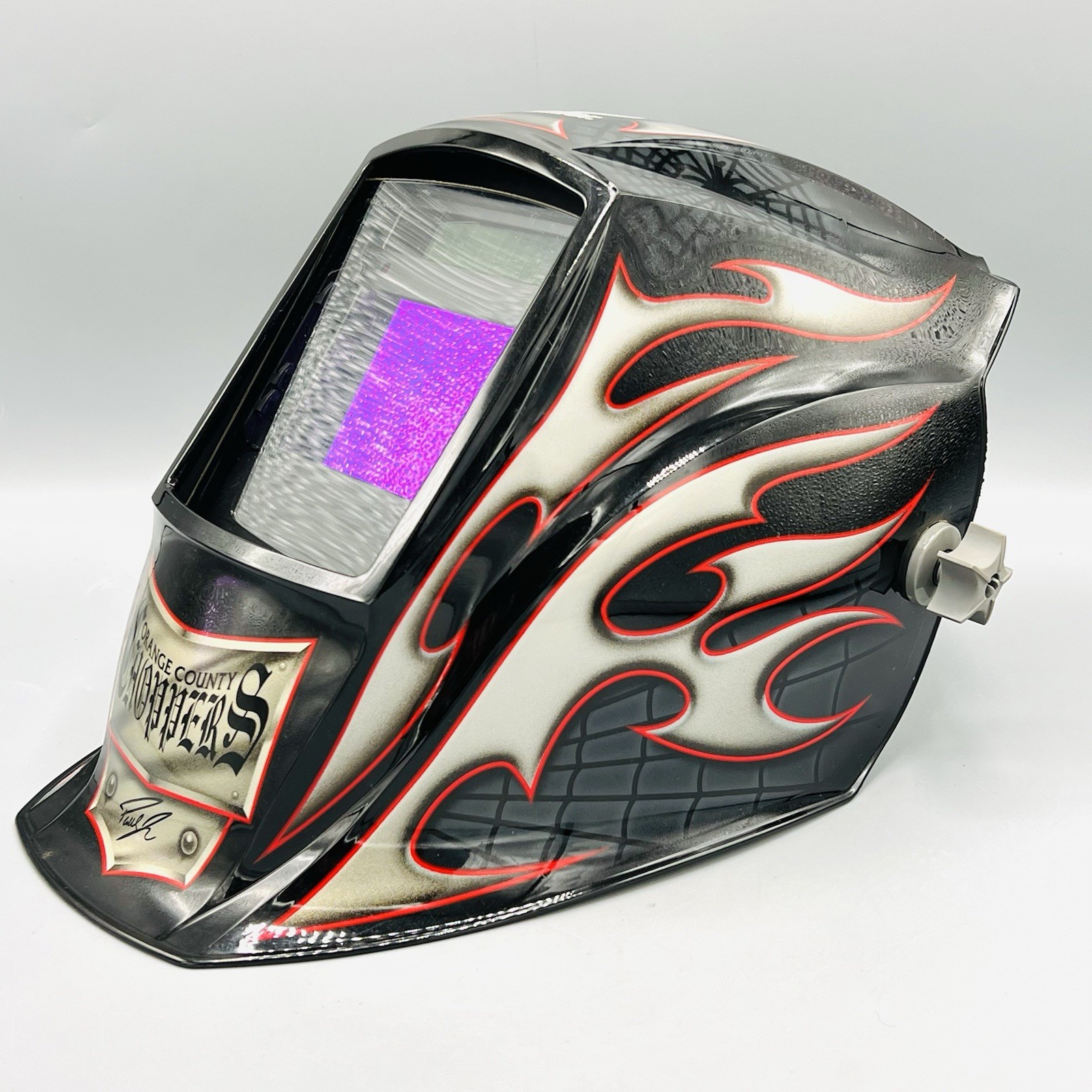 Miller Orange County Choppers Big Window Elite Auto Darkening Welding Helmet