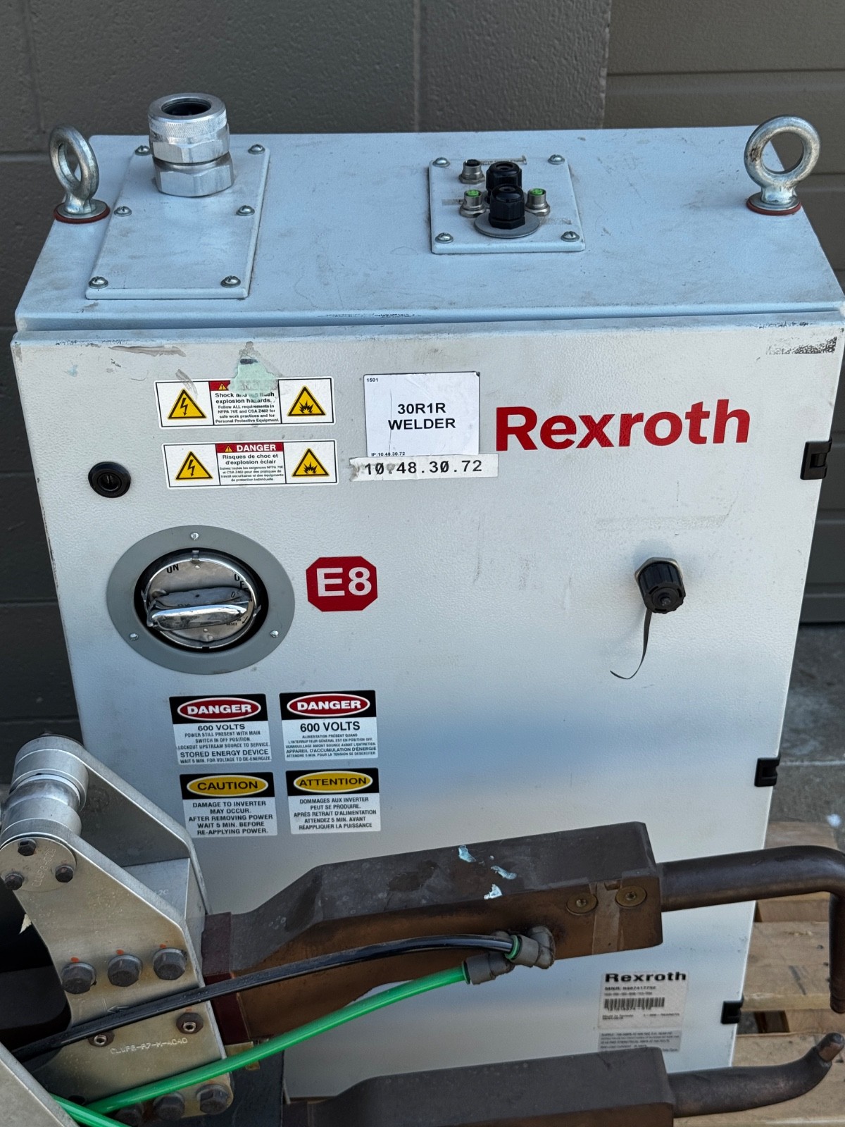 CENTERLINE CFSPIE-020-040-219 Pinch-Type Weld Gun with Rexroth Control Cabinet
