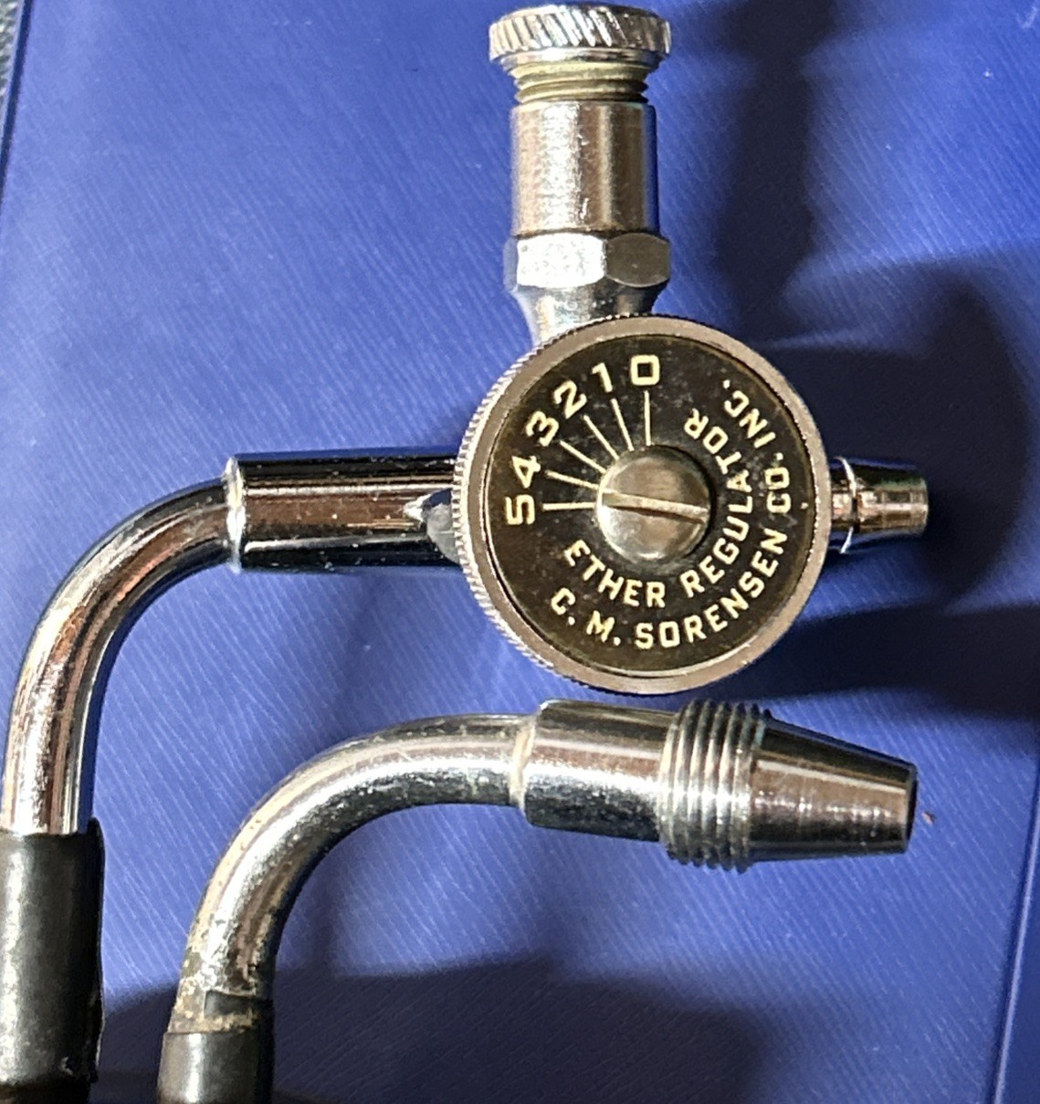 RARE Vintage C.M. Sorensen Co. Inc. Ether Regulator 1940s/50s