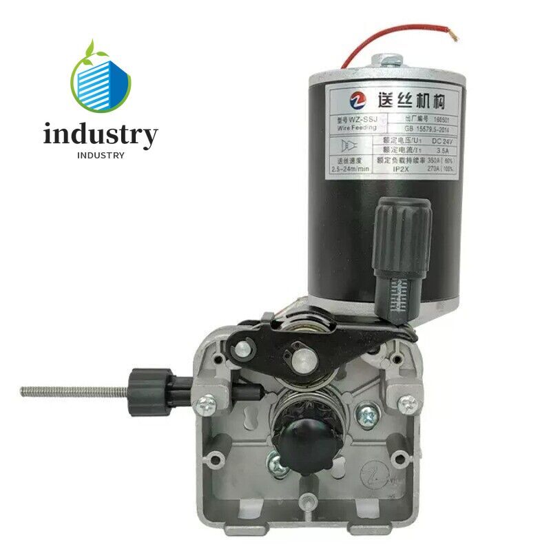 DC 24V Welding Wire Feeding MIG Vertical Dual-drive Motor Assembly Wire Feeder