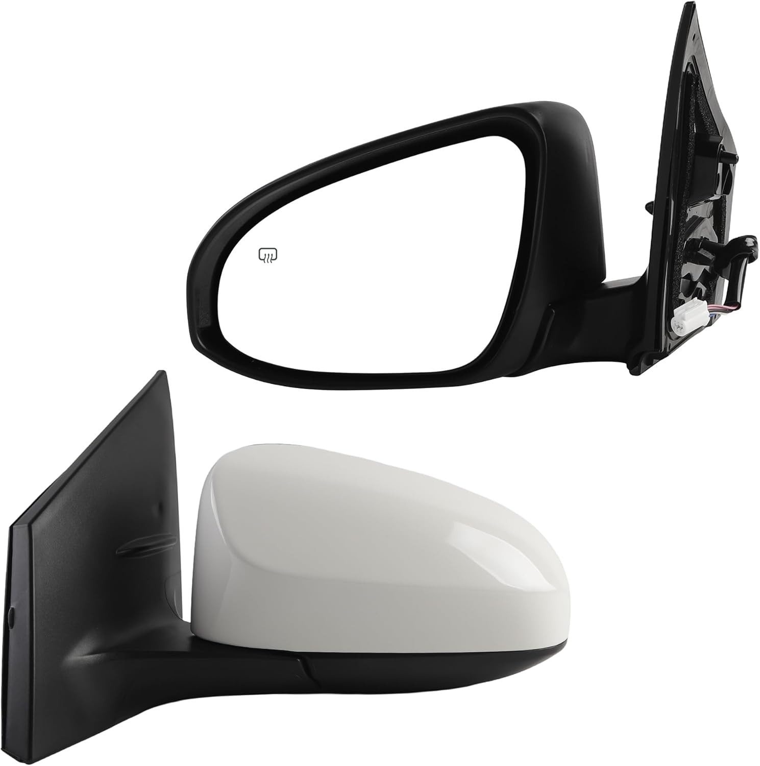 Left Driver Side Mirror Compatible with Toyota Corolla 2014-2019 Power Glass Hea