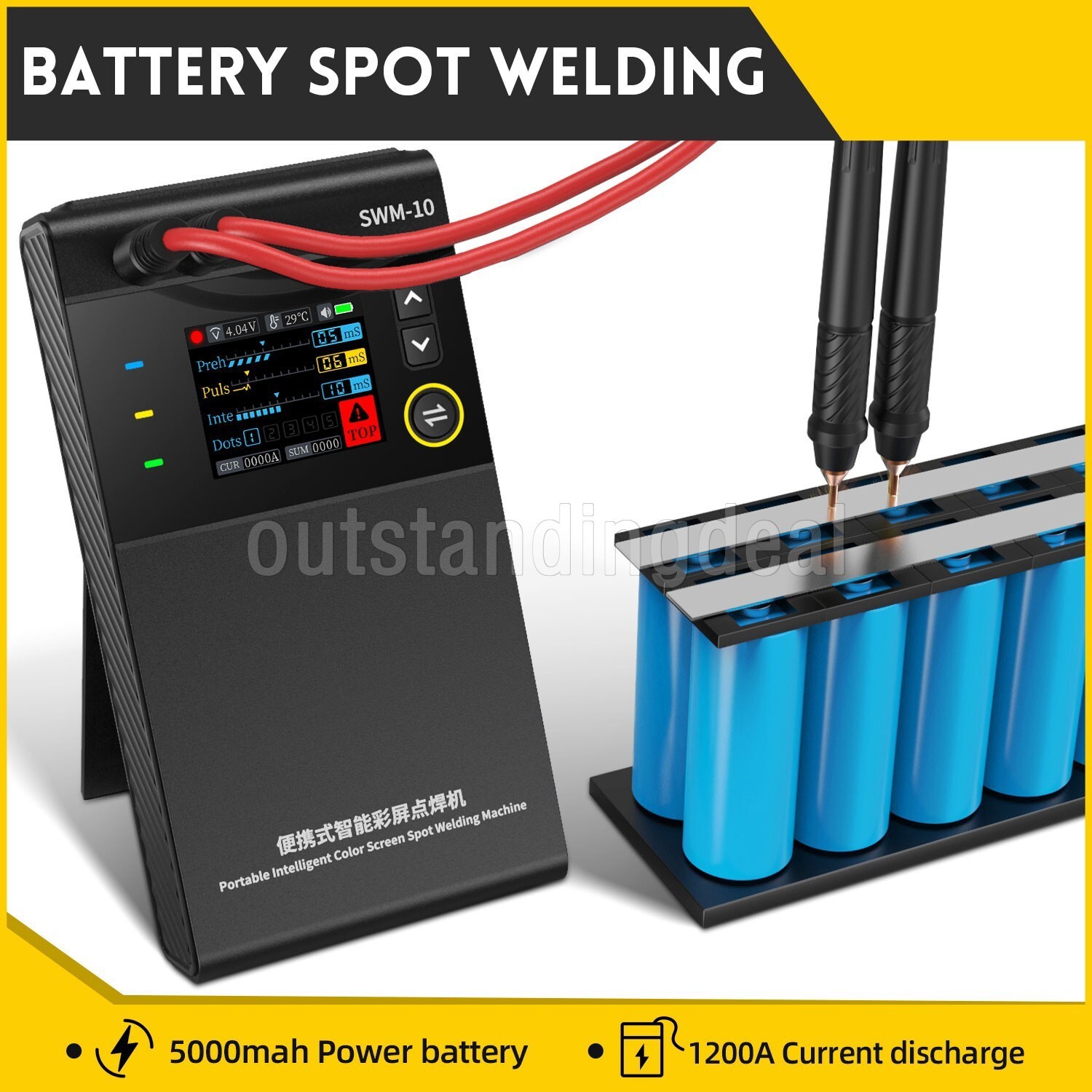 SWM-10 Handheld Spot Welder for Professional Battery Spot Welding os67