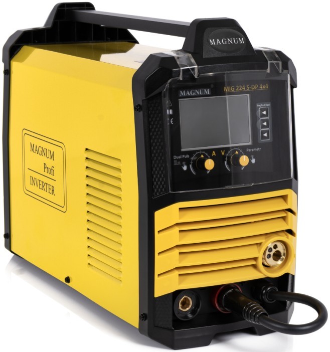 MAGNUM Welder 3in1 Combo MIG/MAG TIG MMA MIG 224 S-DP DUAL PULSE 4X4