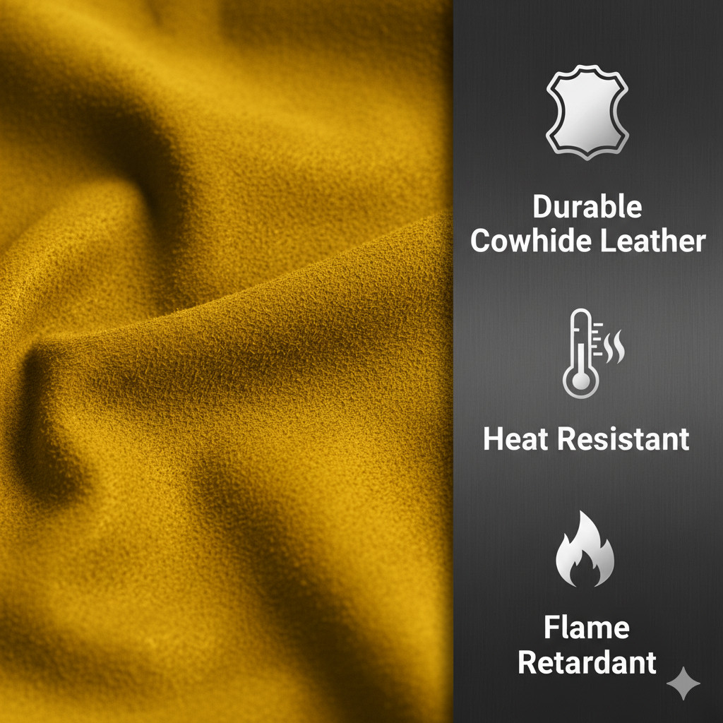 Welding Rod Bag Flame-Resistant Split Cowhide Leather Electrode Pouch/Holder