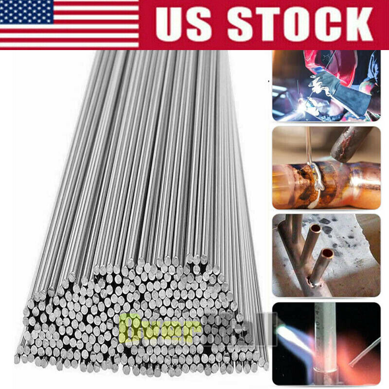 20/50/100pc Aluminum Solution Welding Flux-Cored Rods Wire Brazing Rod 2MM/1.6MM