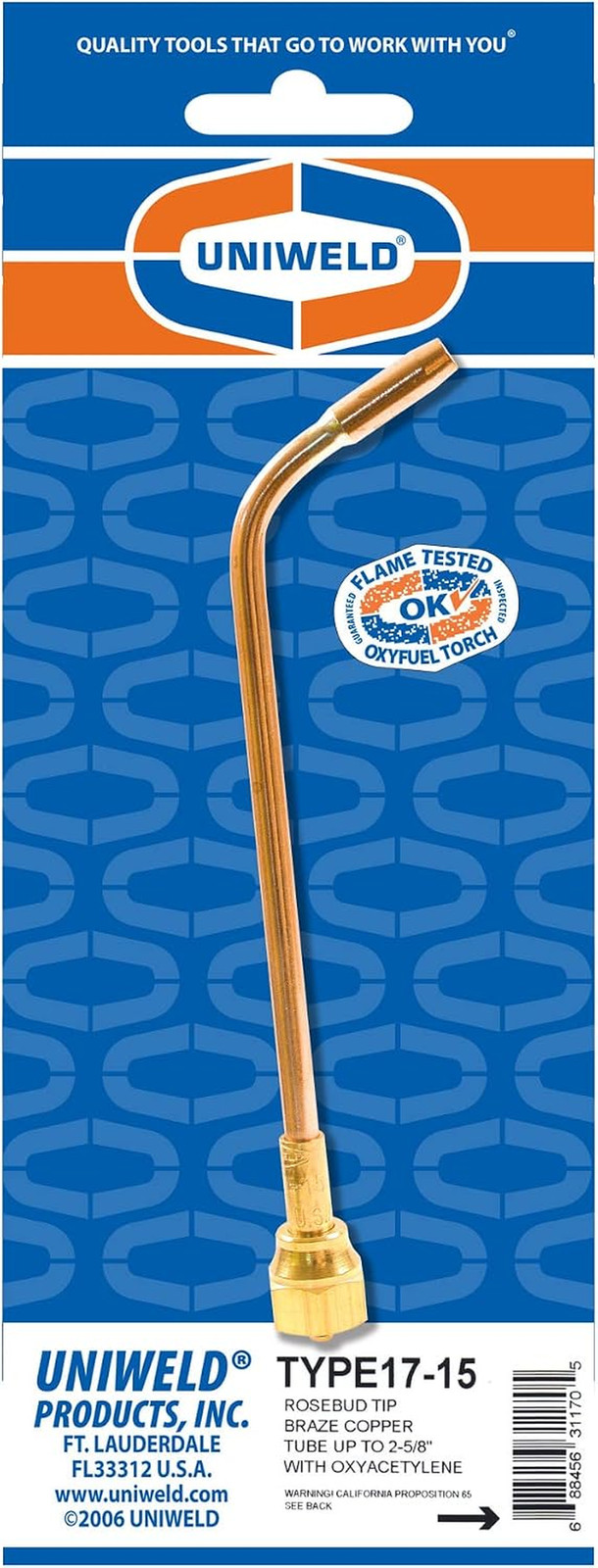 TYPE17-15 Rosebud Brazing & Heating Tip #15