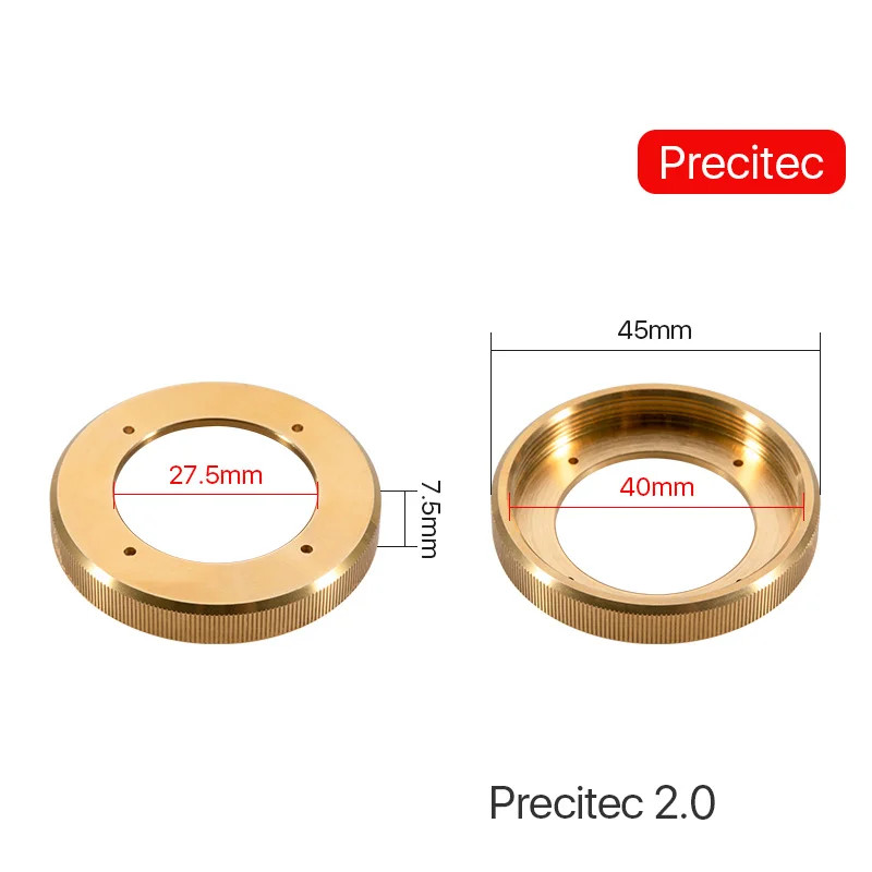 Laser Lock Ring Capacitor Ceramic Ring Nut For Raytools WSX Laser Cut Machine