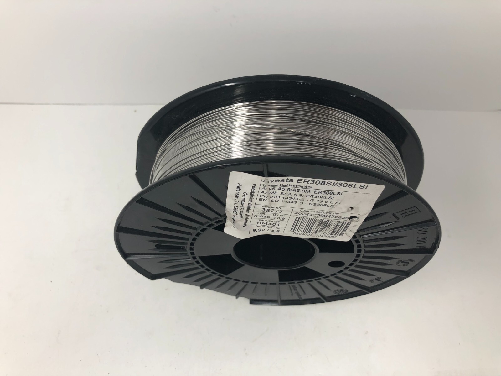 Voestalpine Bohler Welding Avesta ER308SI/308LSI .035″ Welding Wire 10lb Spool
