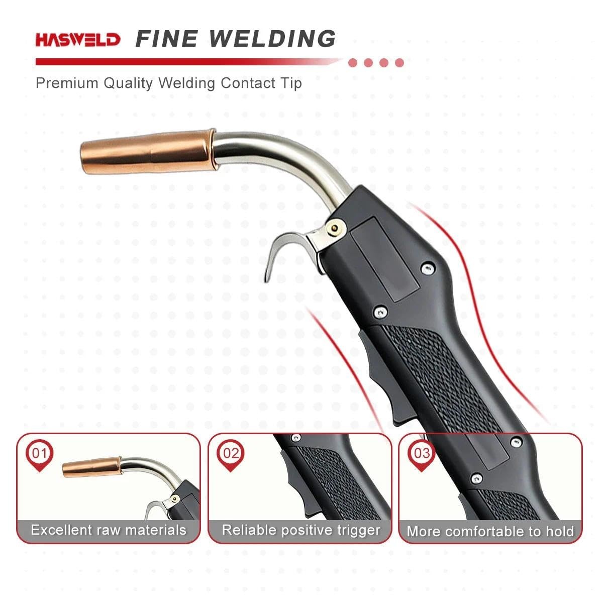 15ft Heavy-duty Mig Welding Gun 400A Replacement Tweco #4 for Lincoln LN-7…