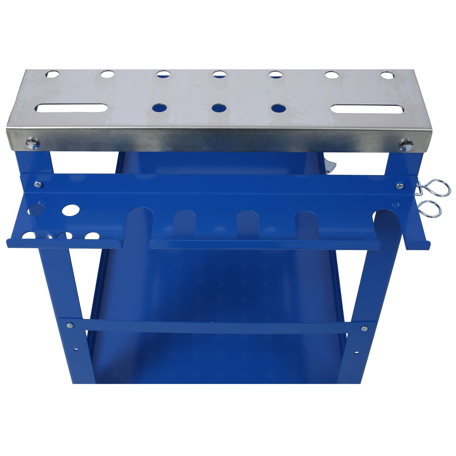 36×18″ 1200lbs Load Welding Sawing Table Steel Garage Workbench w/ Storage Tray