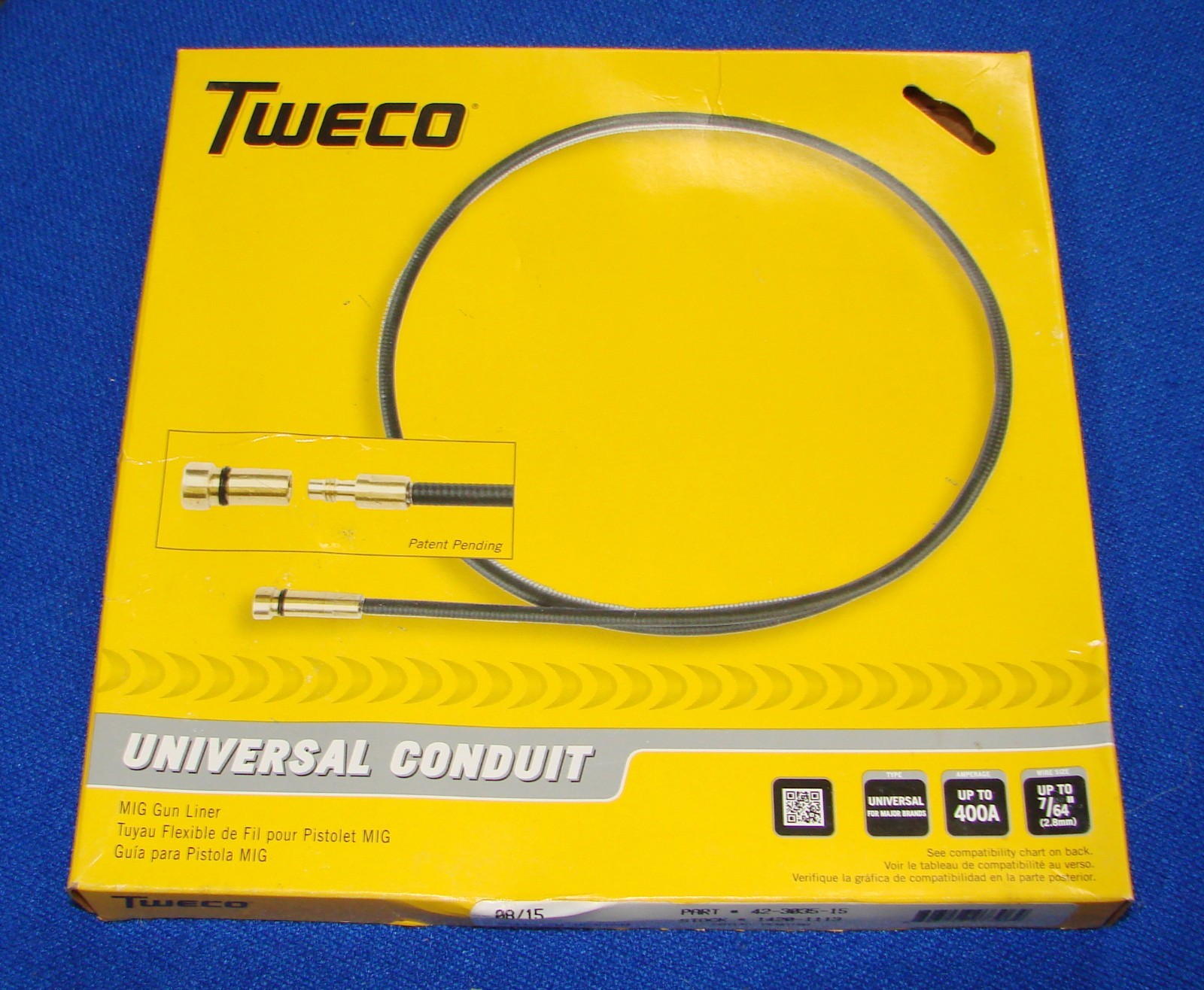 genuine TWECO MIG GUN LINER — Universal Conduit — NEW in BOX —- 1420-1113
