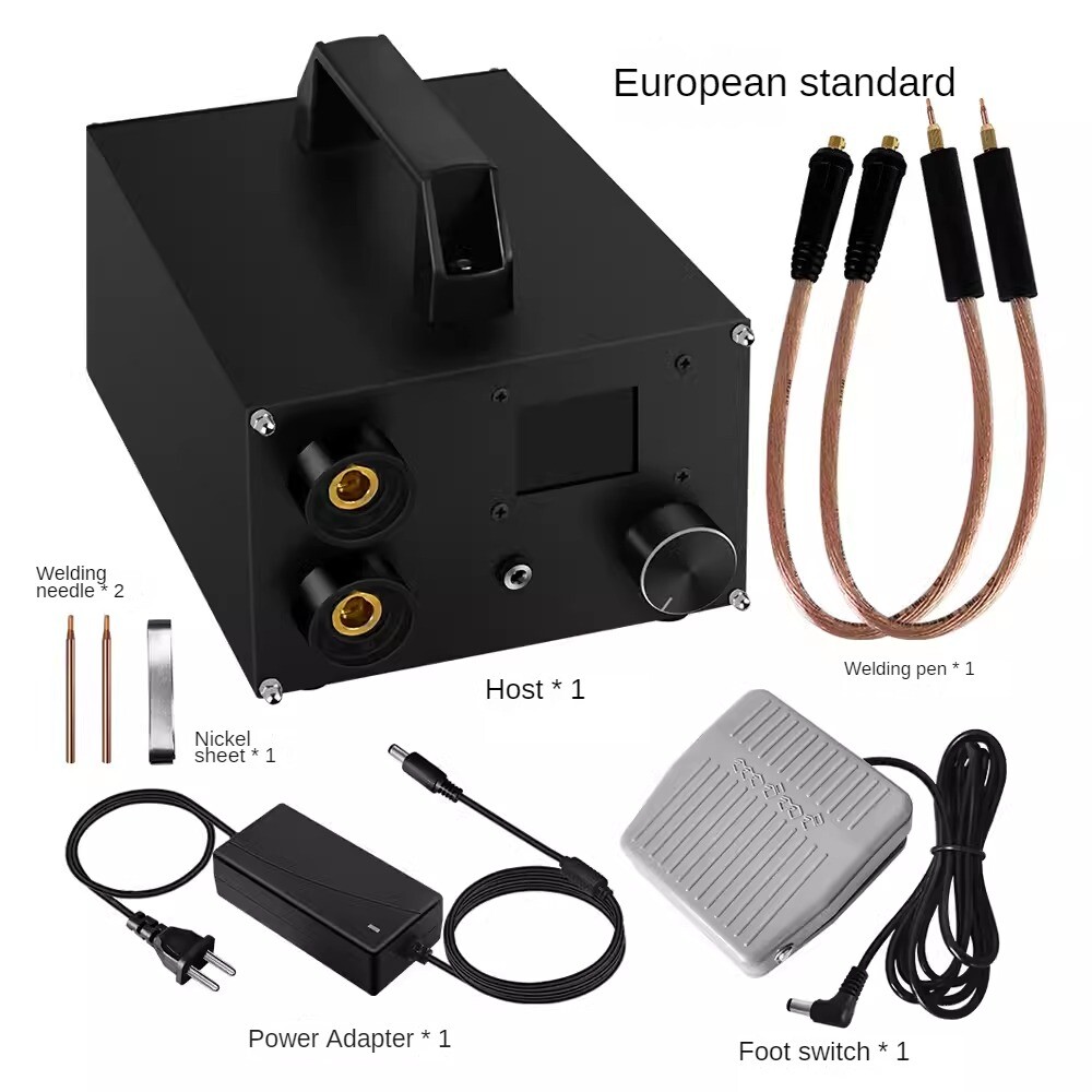 Capacitance Digital Display Spot Welder for 12V 18650 Nickel Sheet Spot Welder