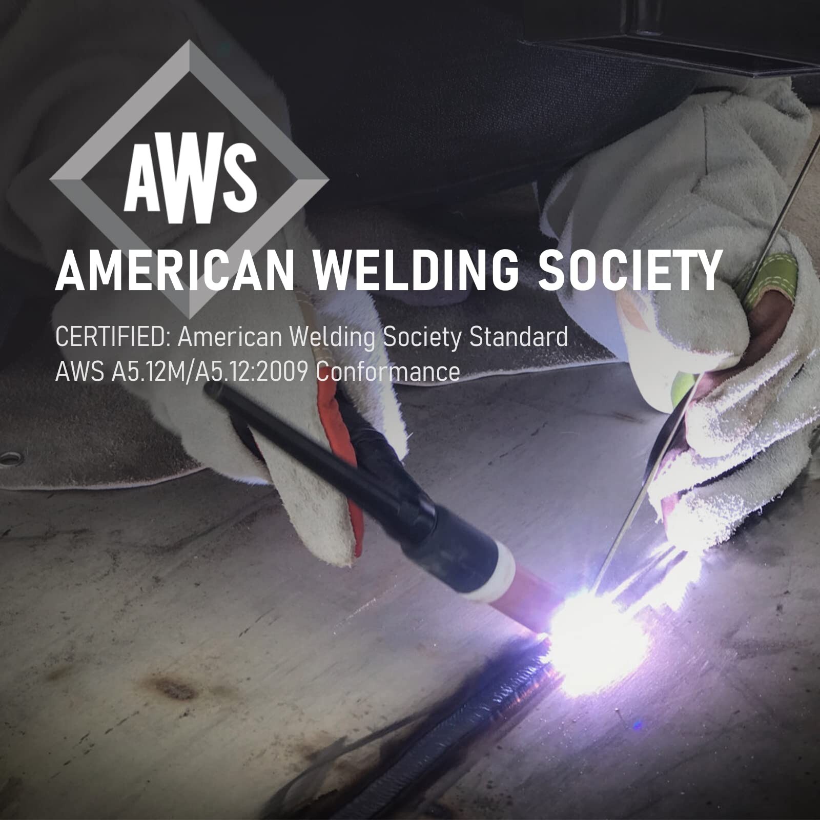YESWELDER TIG Welding Tungsten Electrode 2% Ceriated 1/16″ x 7″ (Gray, WC20/E…