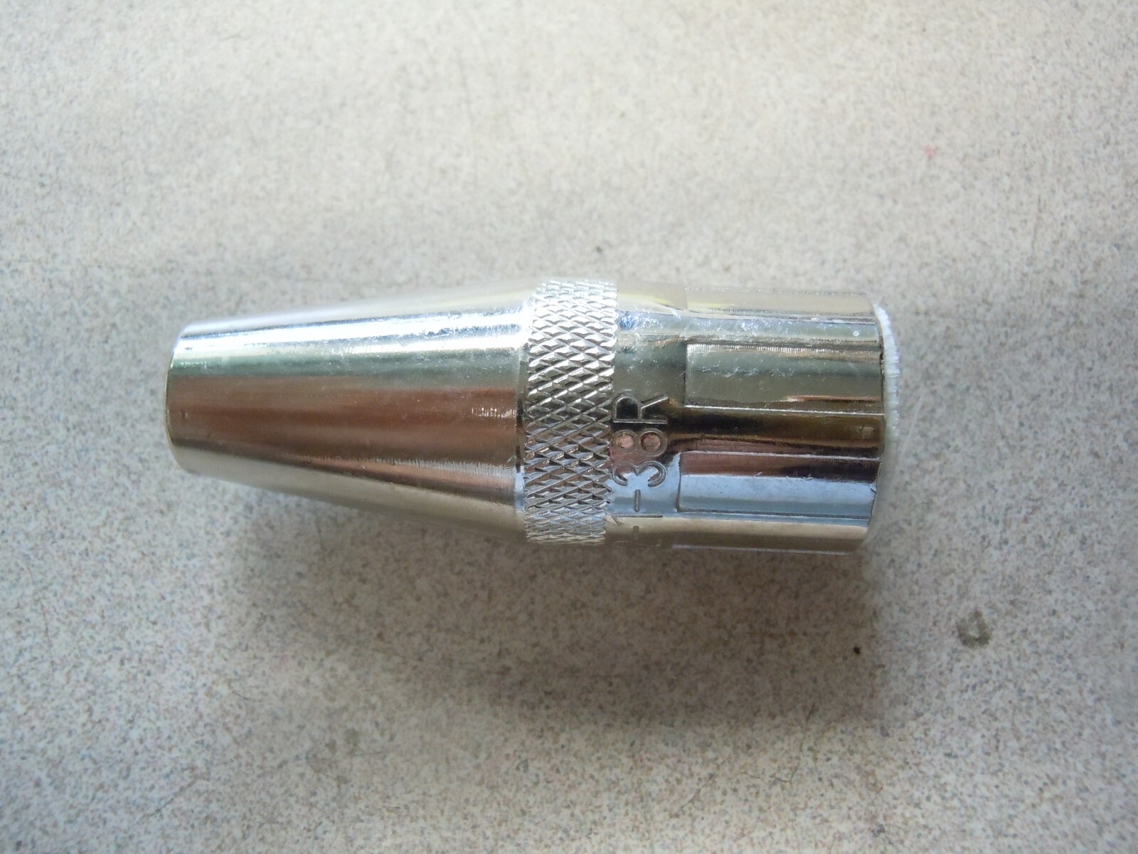 KP2742-1-38R-B25 – Nozzle 350A, Thread-on, 1/8 in (3.2 mm) Recess 3/8 in (9.5 mm