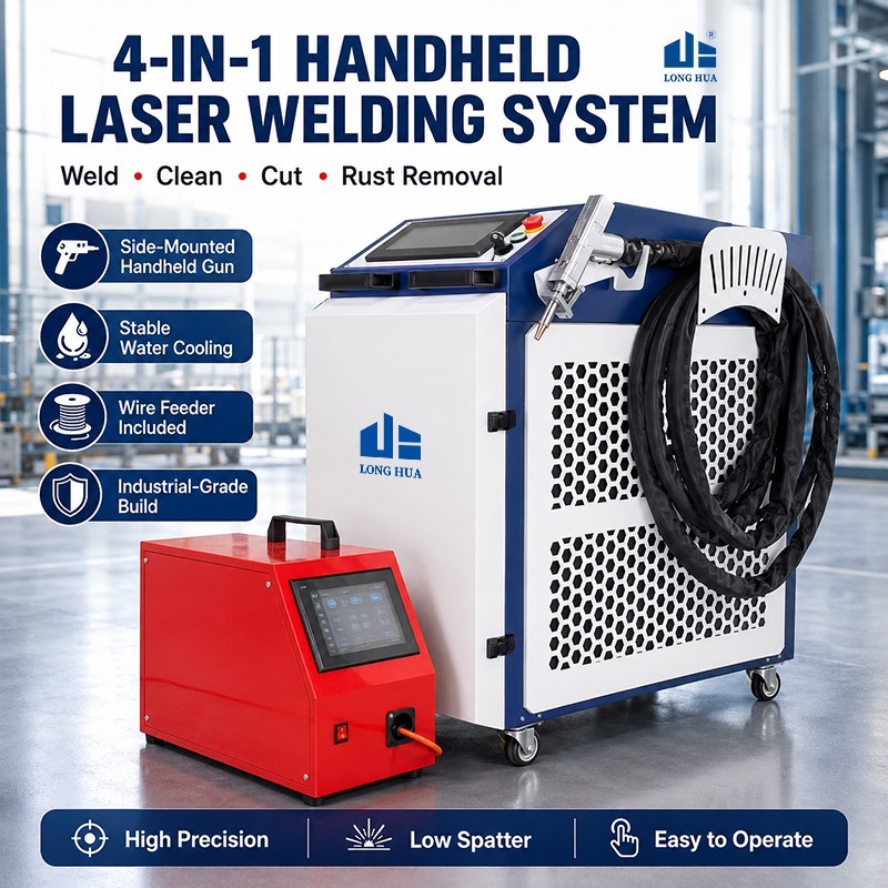 US Version Raycus 2000W 4-in-1 Handheld Fiber Laser Welder