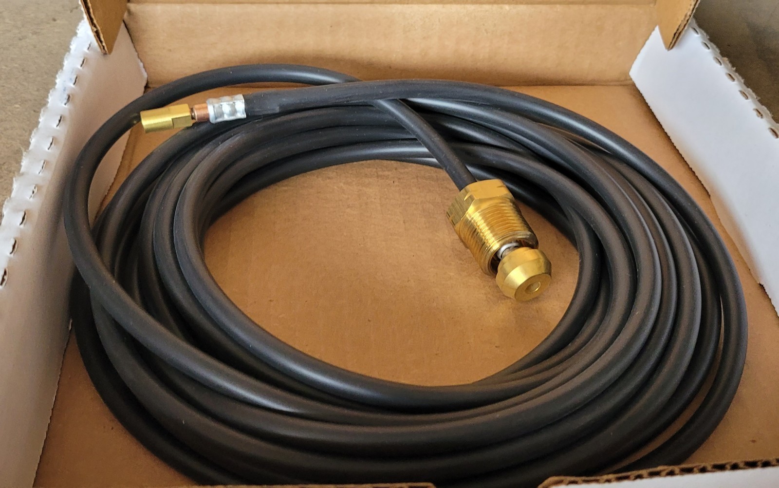 45V04, TIG, Vinyl Power Cable For Series 20 Torches, 25 ft, Vinyl
