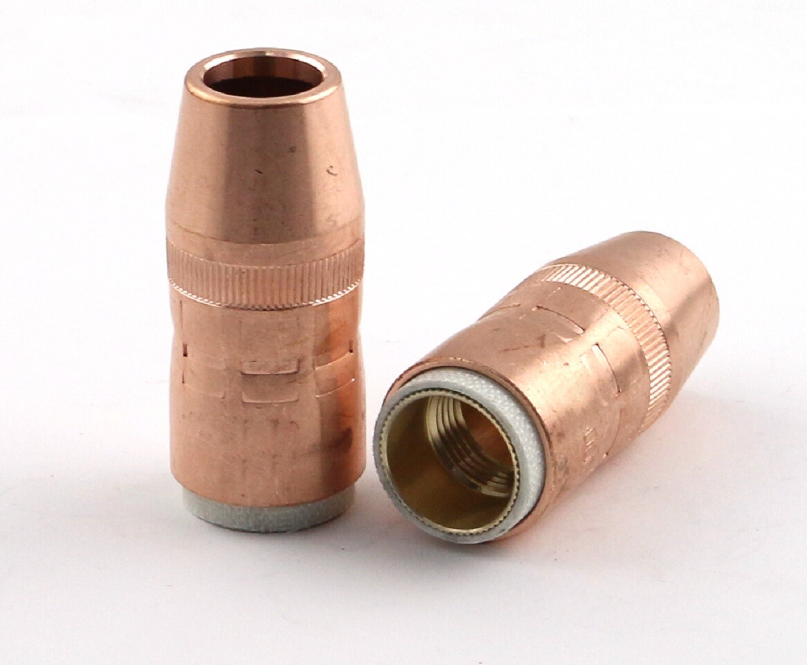 WeldingCity® 2-pk/5-pk Gas Nozzle N-5818C For Bernard Centerfire MIG Welding Gun