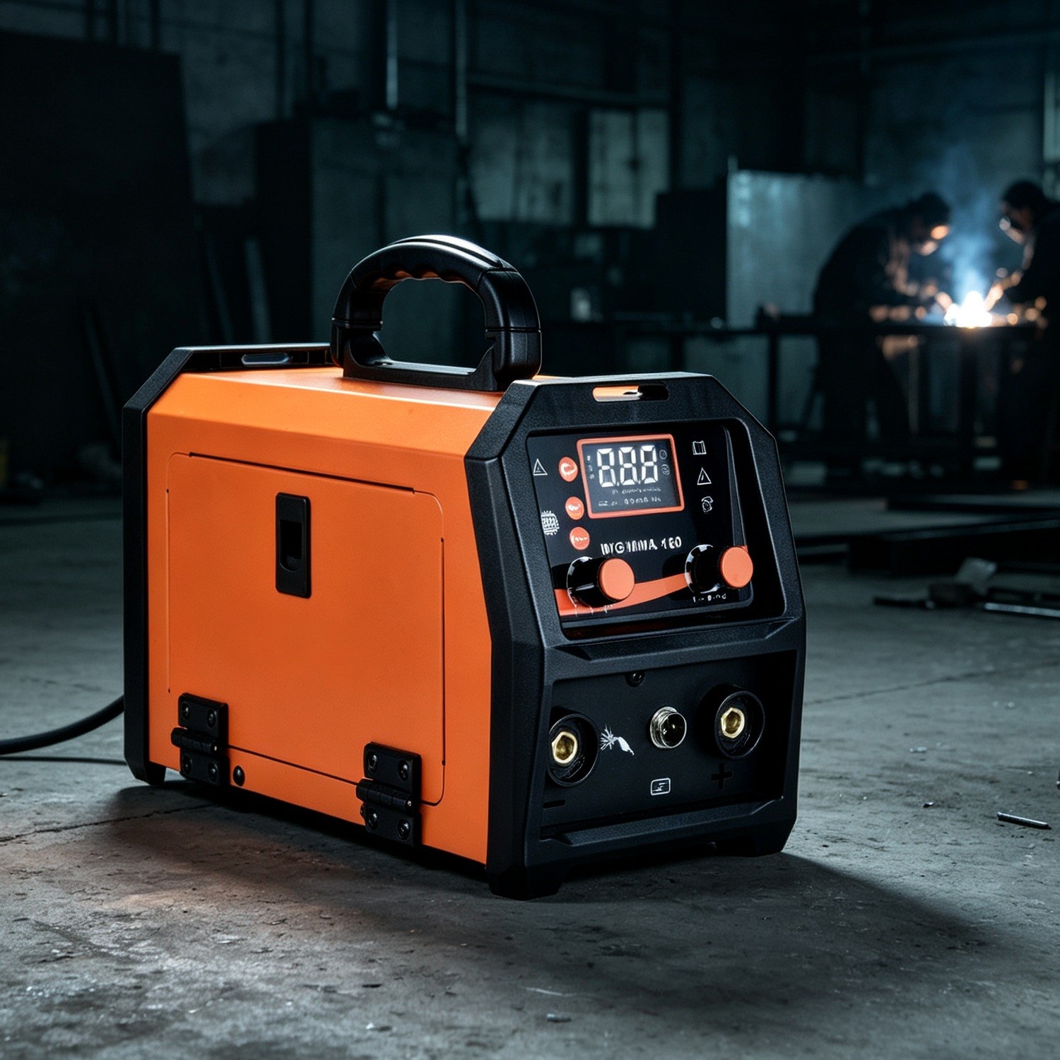 160A 4-in-1 MIG Welder 110V/220V Dual Voltage Gas Core Multiprocess MIG Welding