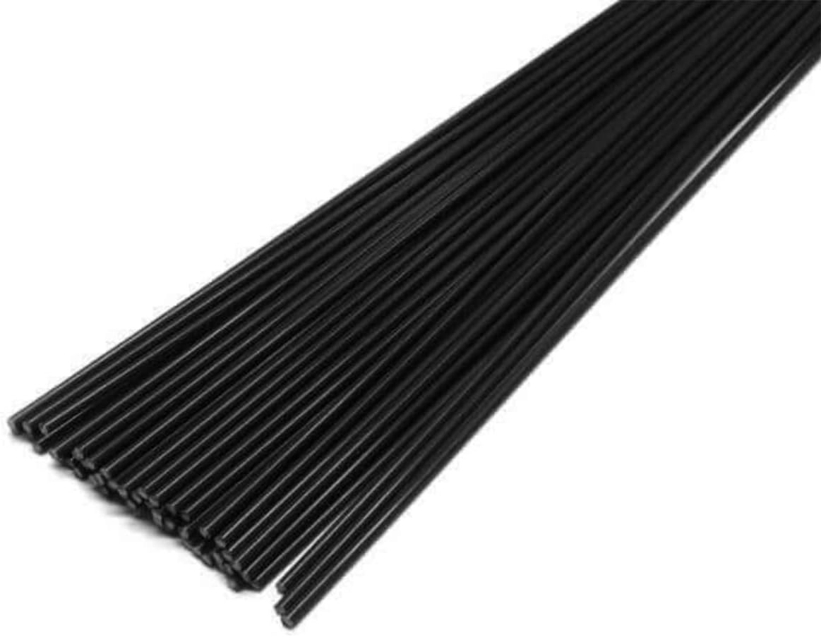 40Pcs Polypropylene (PP) Plastic Welding Rods – 1/8 Inch Diameter (3Mm) round St