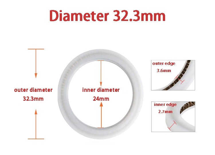 Sealing Ring for Raytools Laser Cutting Welding Lens BT210S/220/240/BM109/110