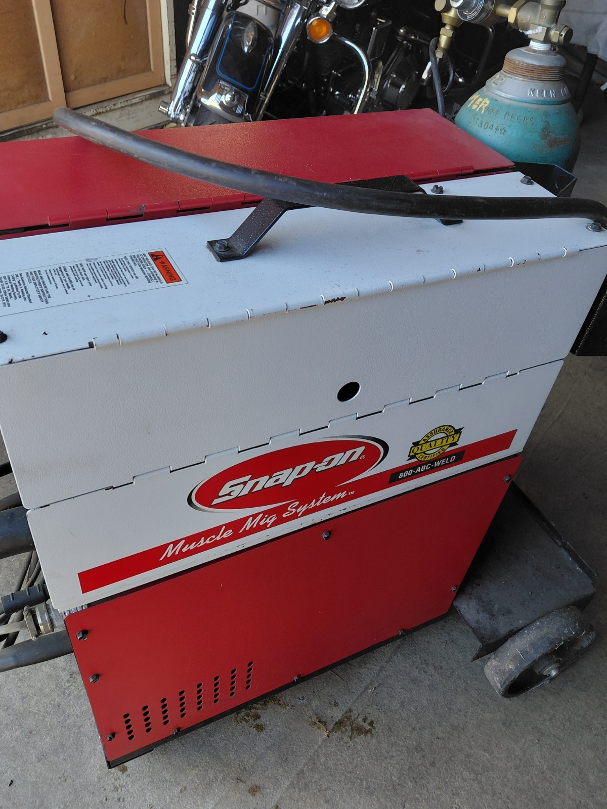 Snap-on MM350XL MIG Welder Automatic Feed With Gas Muscle Mig System