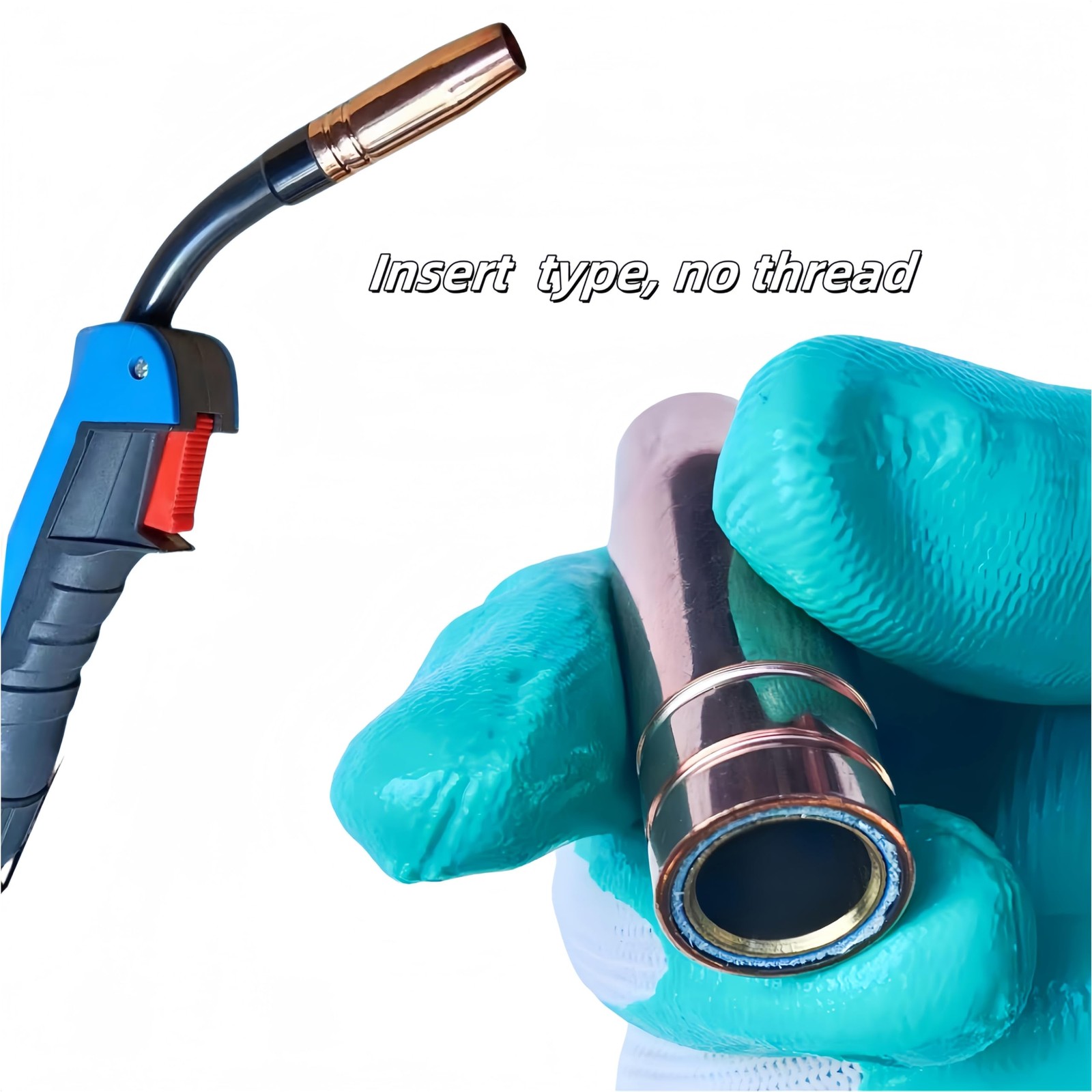 Timelydu Mig 30-Pack Mb15 15Ak Welding Gun Accessory Kit Welding Contact Tips