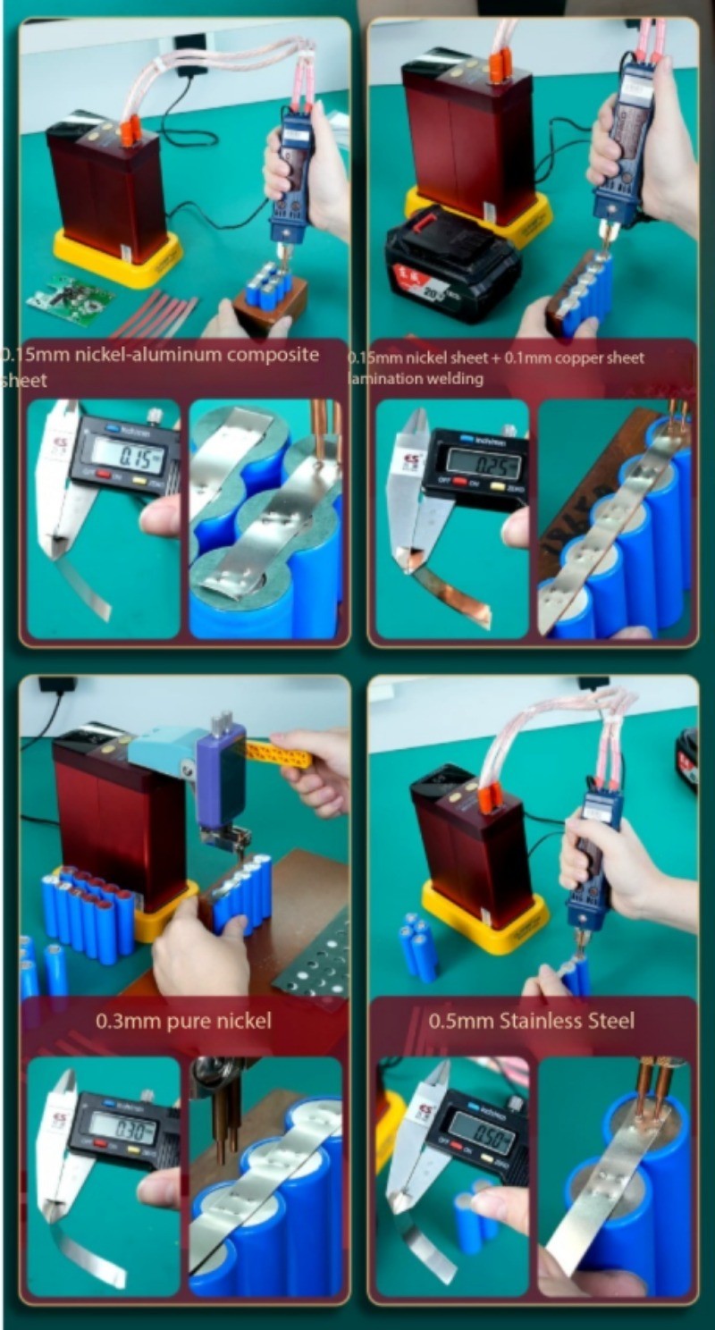 Spot welding machine capacitor energy storage household small handheld