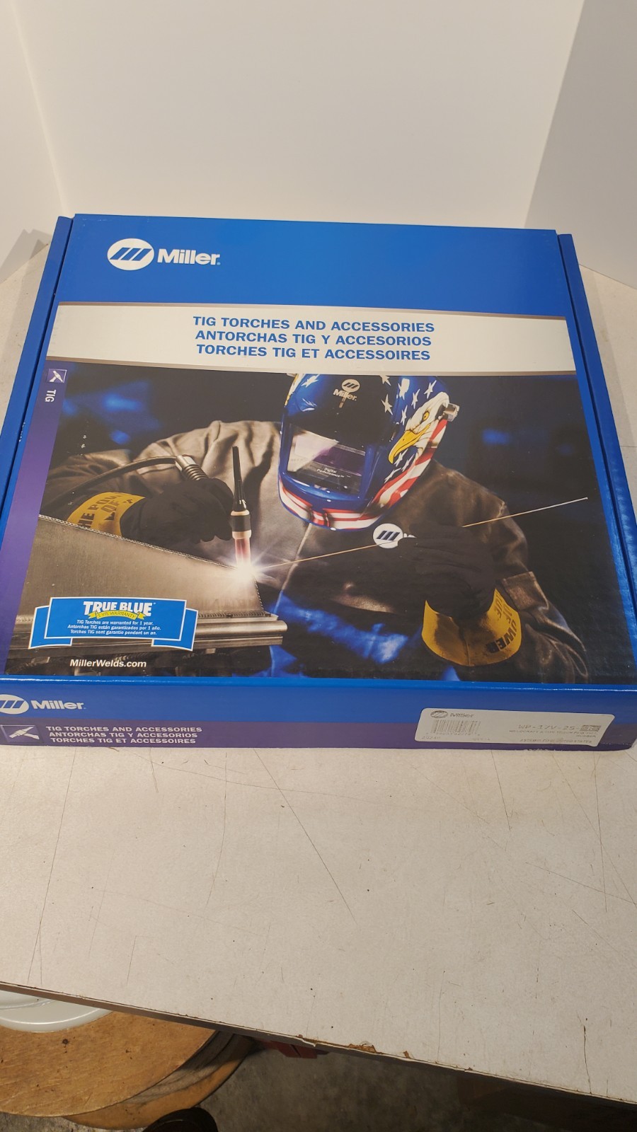 Miller Electric WP-17V -25-R Torch Package 25ft