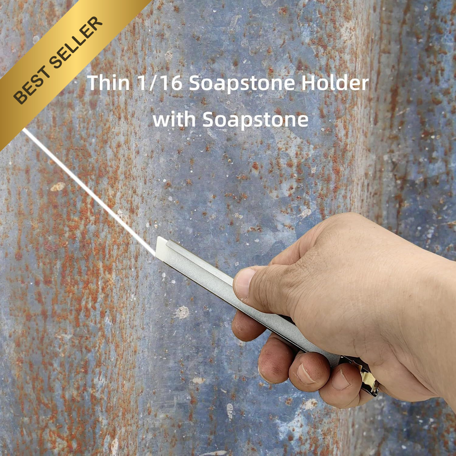 Thin Soapstone Holder Set 23pc Flat 1/16 White Welding Removable Marking Tools