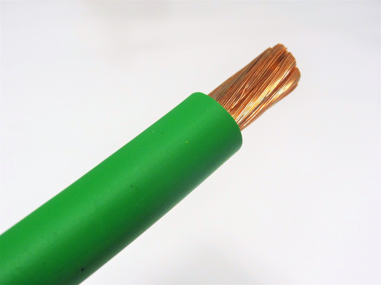 Welding Cable Green 2/0 GAUGE COPPER WIRE SAE J1127 CAR BATTERY SOLAR