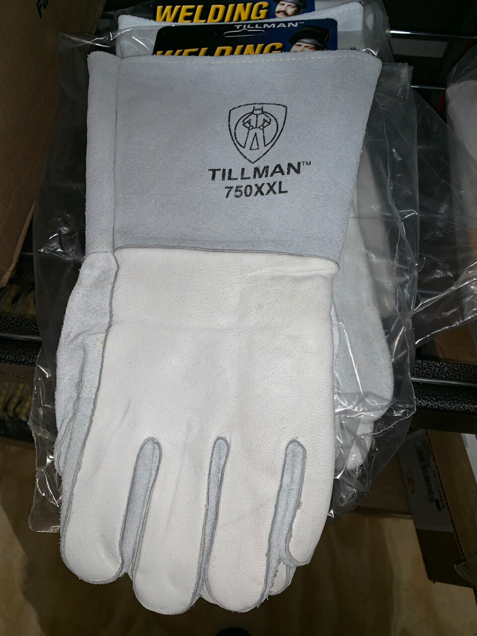 TWO PAIR Tillman 750XXL Premium Top Grain Elkskin Welding Gloves SIXE XXL