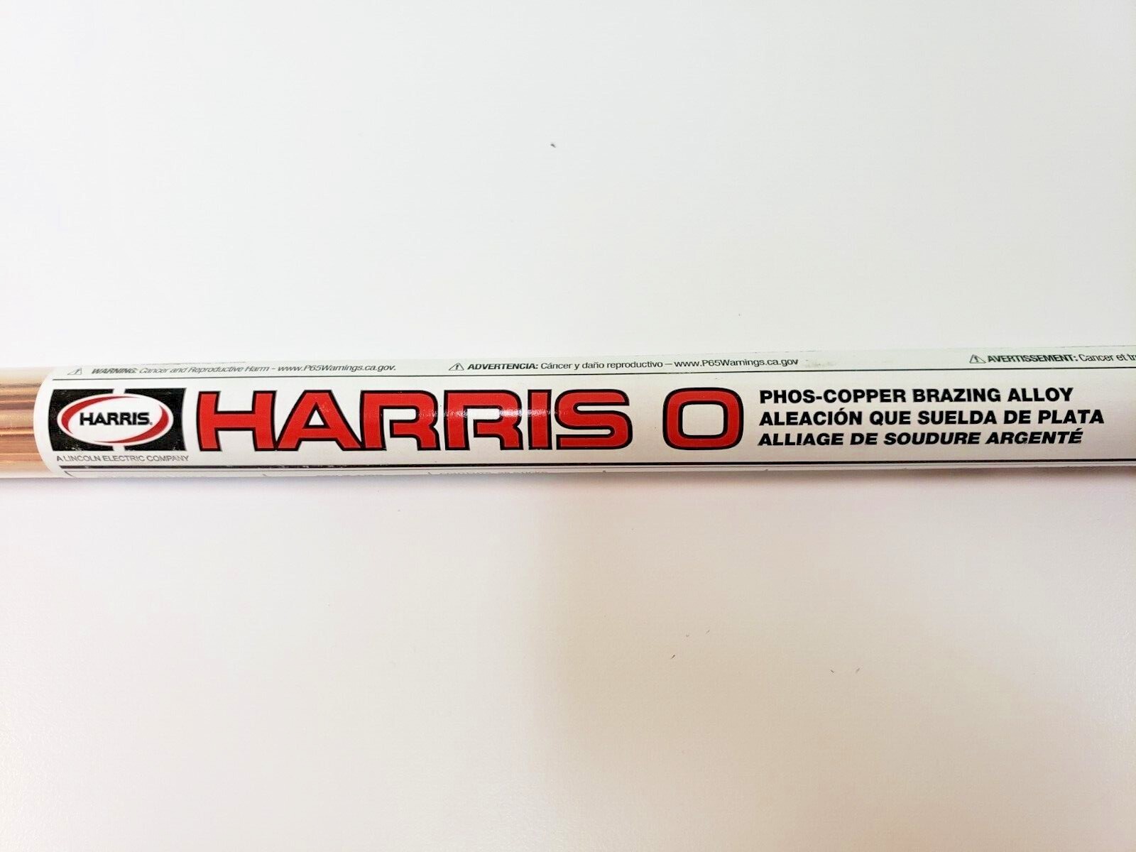Harris®-0 Silver Phos Copper Solder Brazing Alloy Rods *USA 1/8″ x 0.05″ x 20″