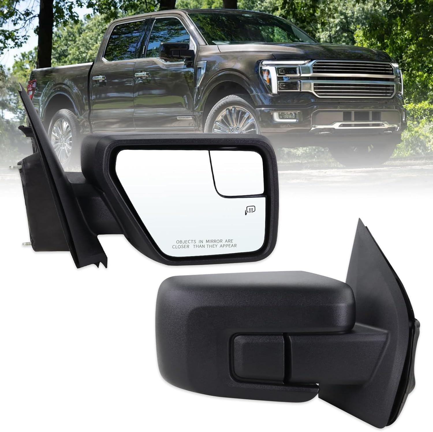 Right Passenger Side Door Mirror Compatible with 2021 2022 2023 2024 2025 2026 F
