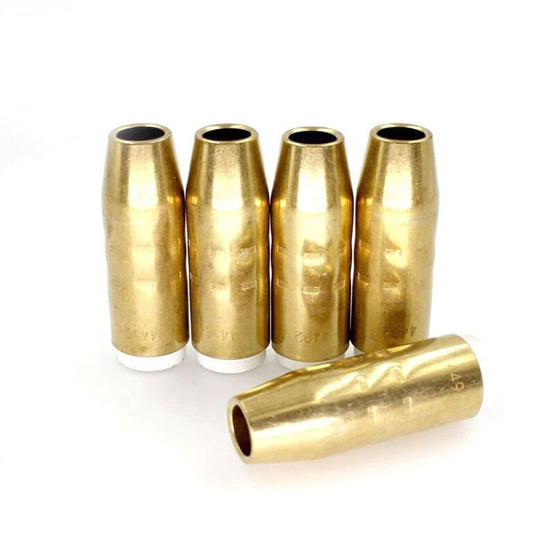 2/5pcs Copper Gas Nozzle 4492 (9/16″) For Bernard MIG 400A Welding Gun