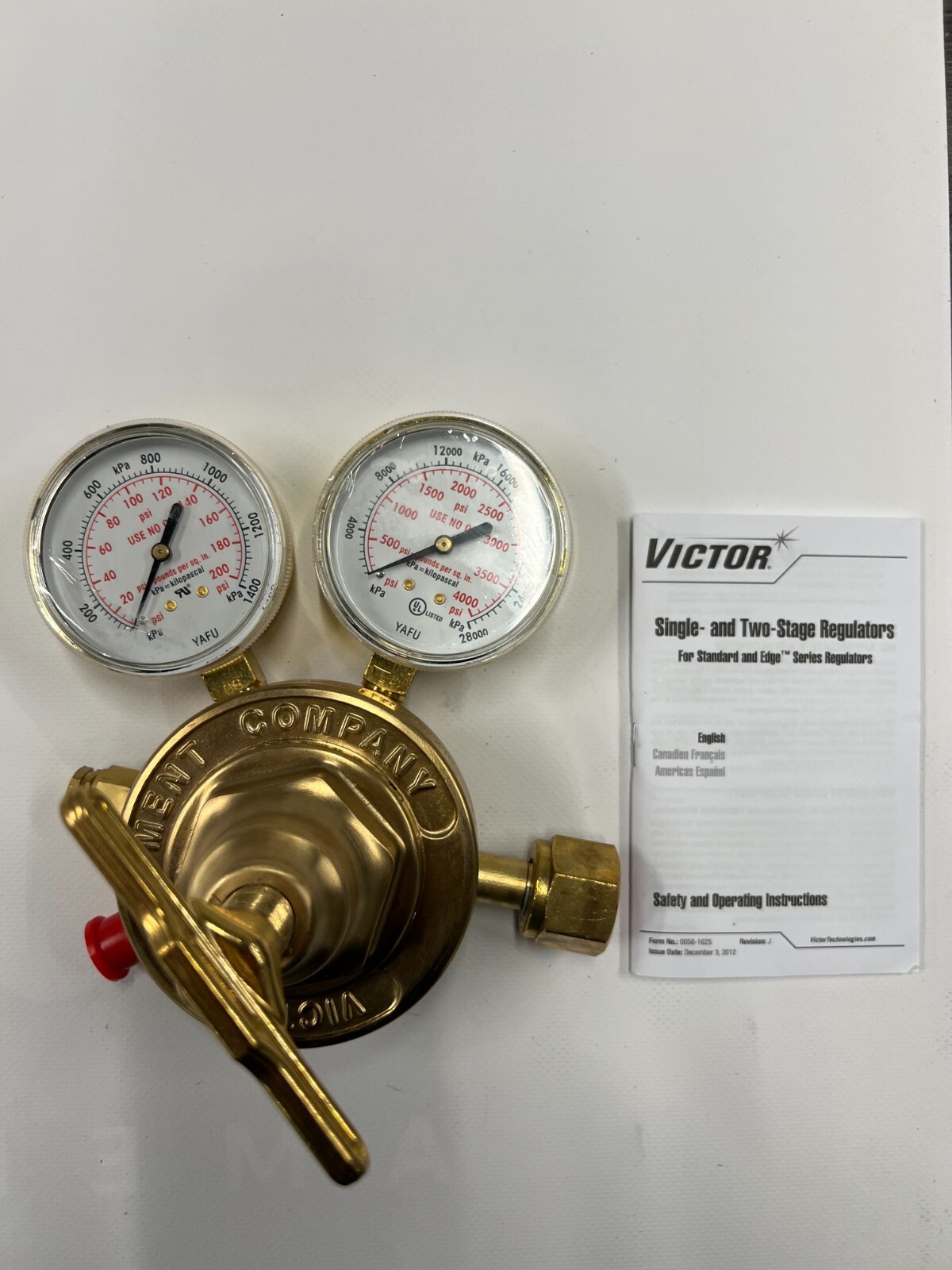 VICTOR 0781-0527 Oxygen Regulator Heavy Duty SR450D-540