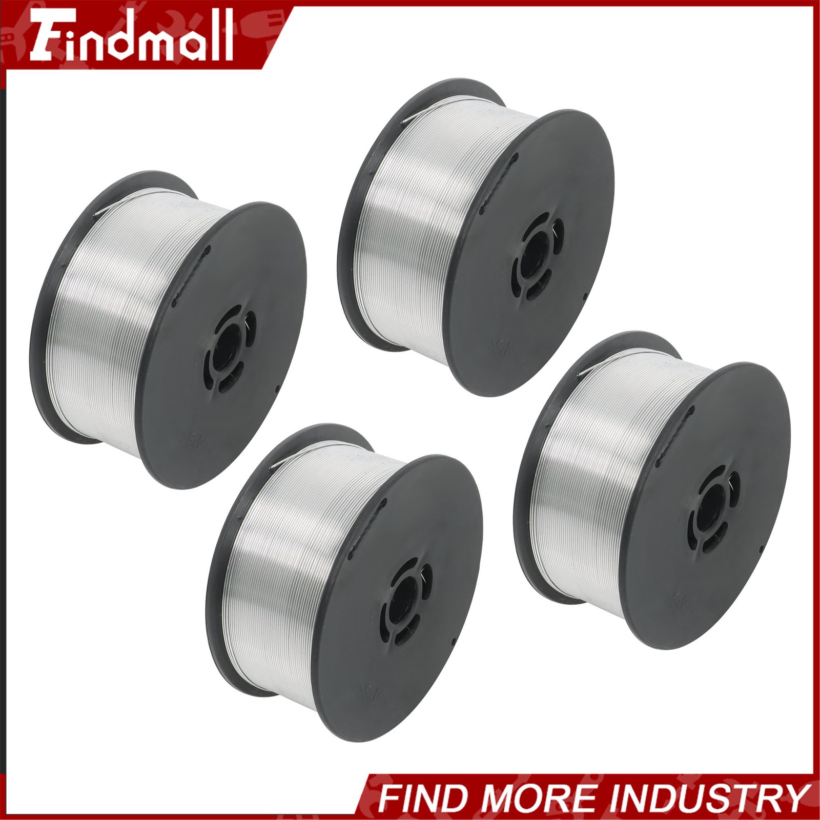 Findmall 4 Pack ER5356 MIG Aluminum Welding Wire 0.035″ (0.9 mm) 1 LB Roll