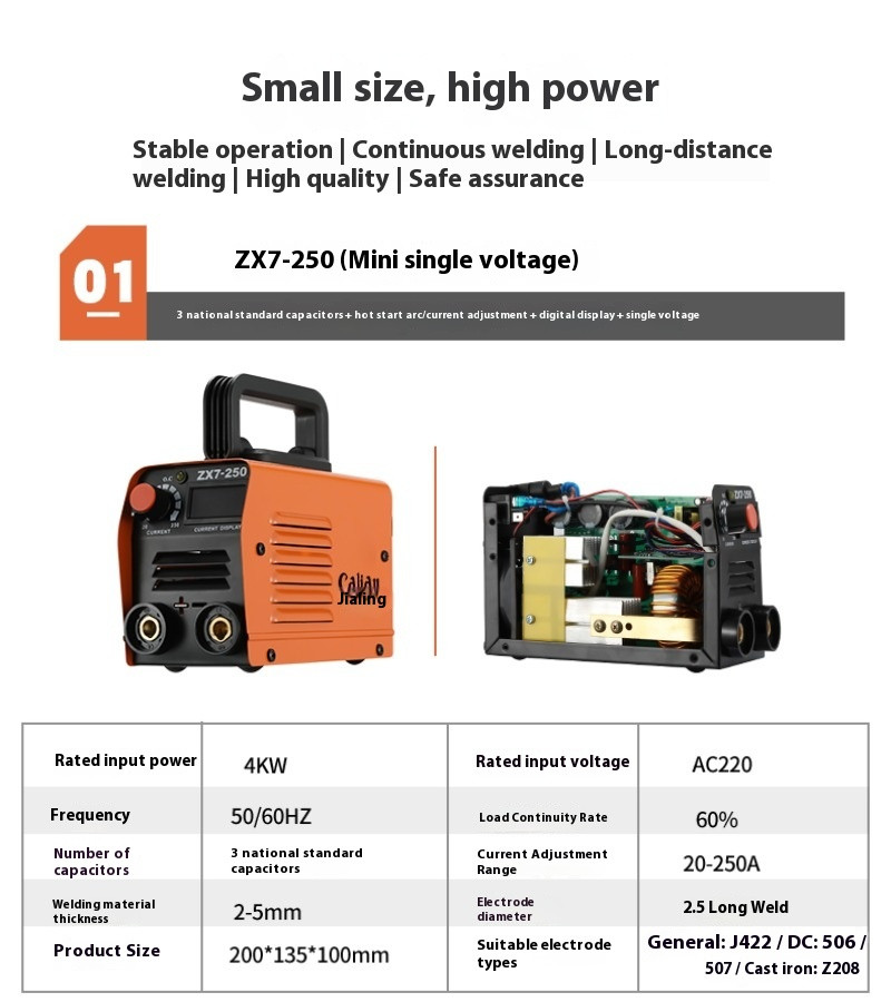 220v Electric Welding Machine Household Copper Mini Small Manual Welding DC
