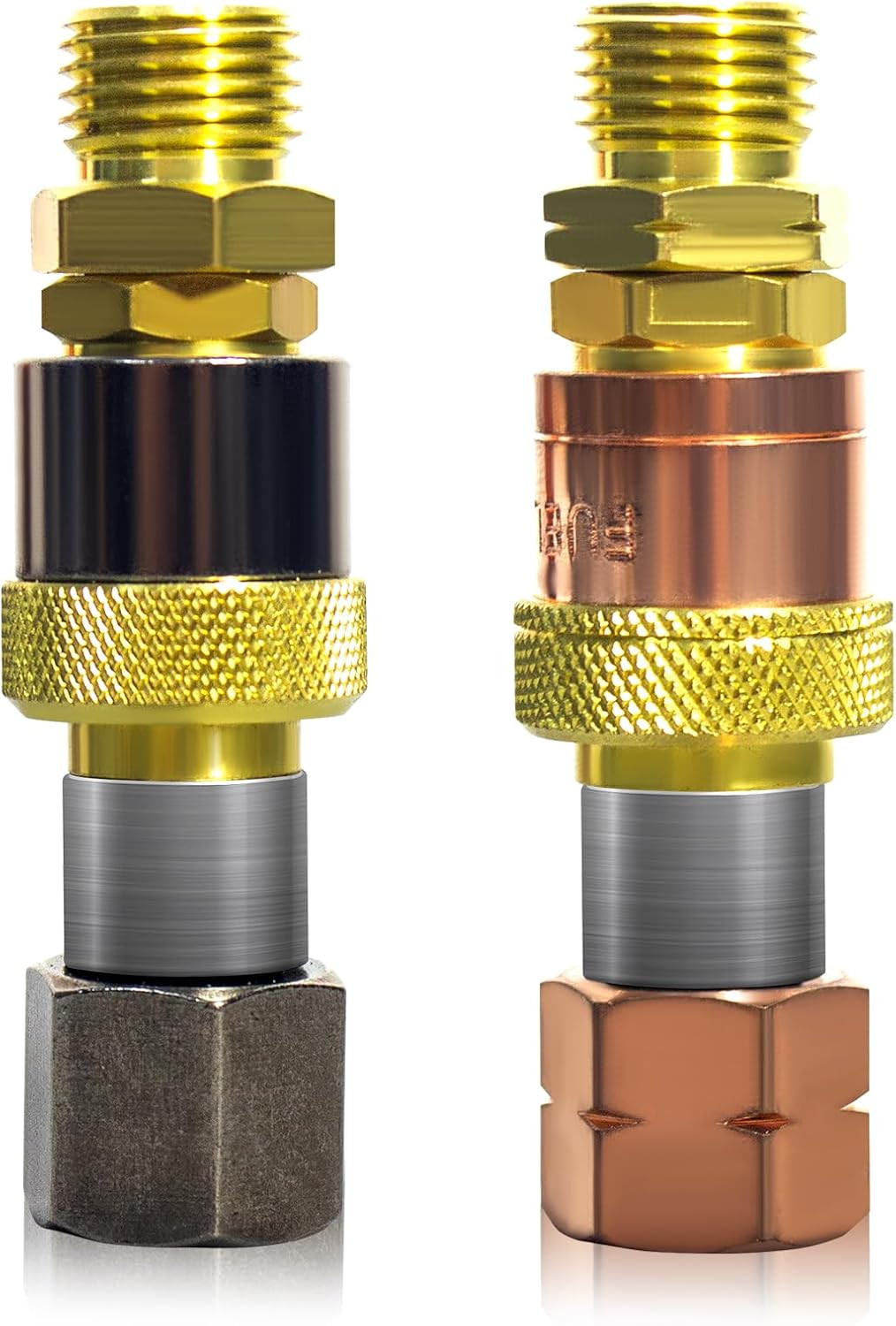 Oxygen Acetylene Brass Quick Connect for Torch, Cutting Torch Copper Quick Conne