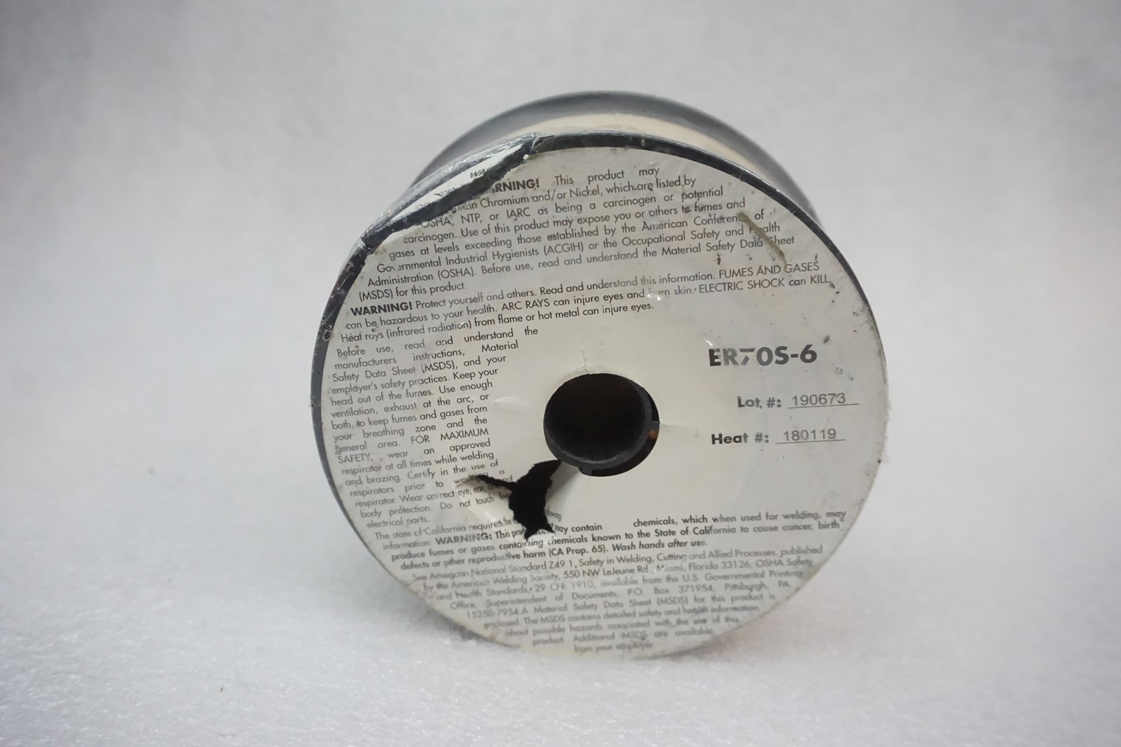 Forney ER70S-6 Mild Steel MIG Welding Wire .024″ (0.6mm) 2 Lbs Spool