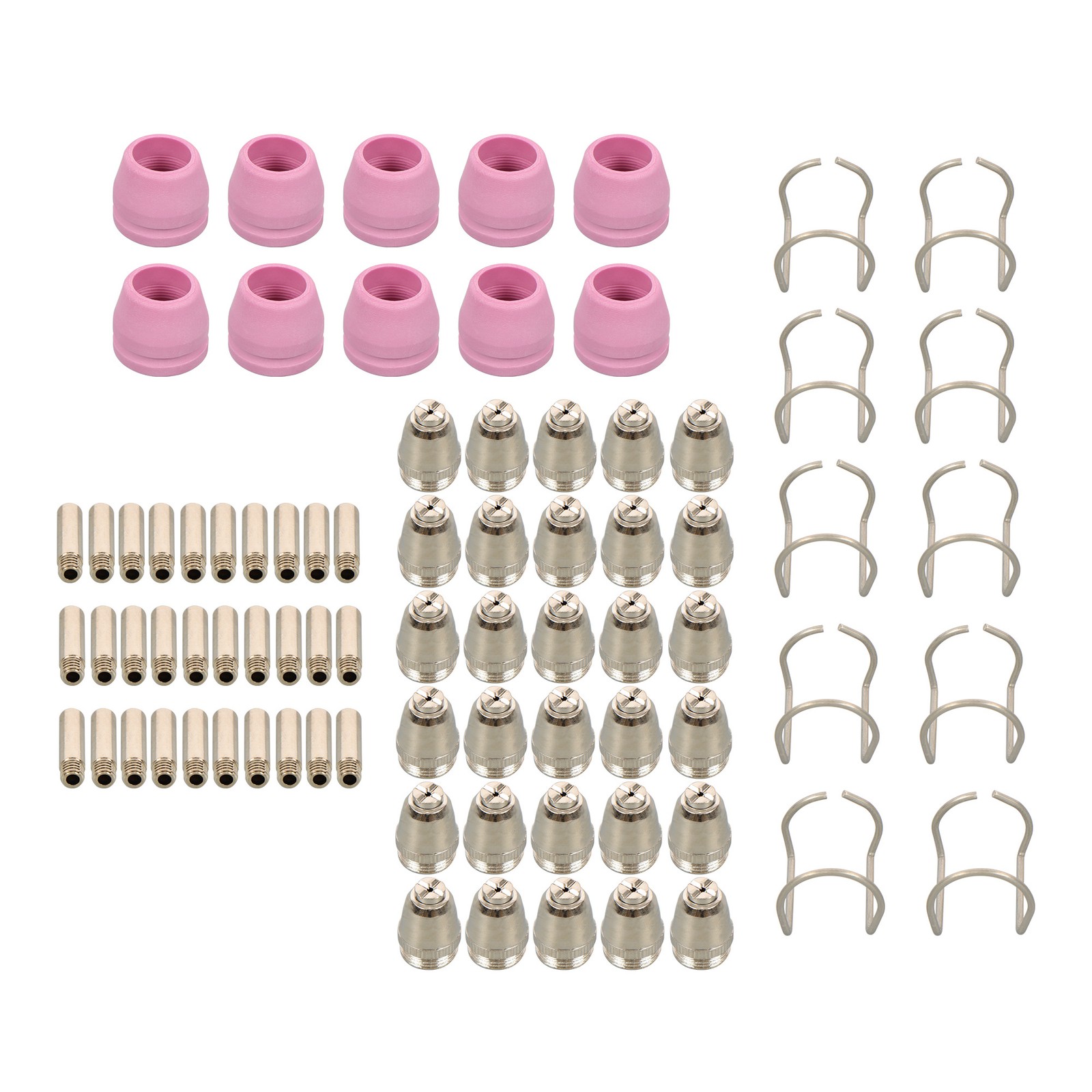 Plasma Cutter Torch Consumables KIT TIPS CUT50 60Amp 80pcs SG-55 AG-60 WSD-60